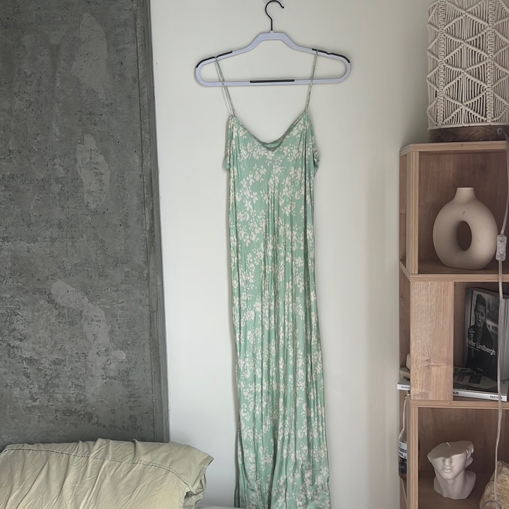 Zara floral midi dress